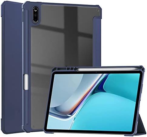 Tablet PC Kılıfı İnce Kılıf ile Uyumlu Huawei MatePad 11 2021 Tablet Kılıf Kapak kalemlik, Otomatik Uyandırma / Uyku Üç Katlı