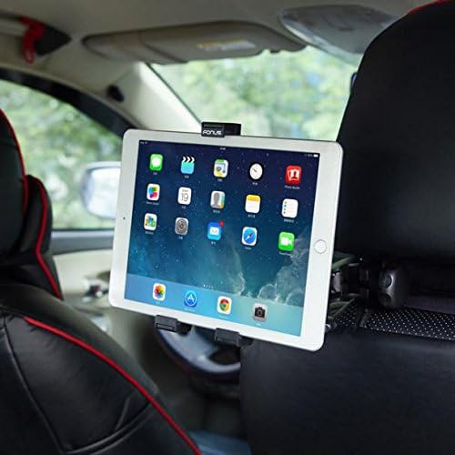 Araç tutucu Kafalık Tutucu Arka Koltuk Cradle Döner ile Uyumlu iPad 10.2 (2020) - iPad 2-iPad 3-iPad 4-iPad 9.7