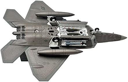 1/100 Ölçekli ABD Lockheed Martin F22 Raptor Jet Avcı uçağı Diecast Metal Uçak Uçak Modeli Hediye Süsleme