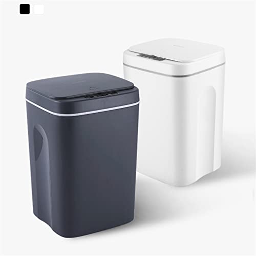 MFCHY Akıllı çöp tenekesi Otomatik sensörlü çöp kovası Sensörü Elektrikli çöp kutusu Ev çöp kutusu (Renk: D, Boyut: 1 adet