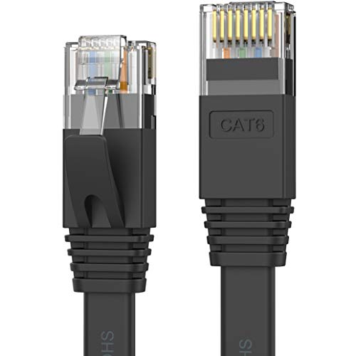 Senetem Cat 6 Ethernet Kablosu 3.3 ft, Yüksek Hızlı Ethernet Kablosu, RJ45'Lİ İnce LAN Kablosu, Hava Koşullarına Dayanıklı