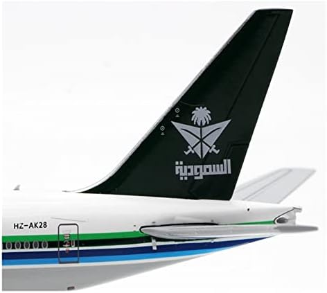 Uçak Modelleri 1: 400 Fit Suudi Arabistan Havayolları için B777-300ER HZ-AK28 döküm alaşımlı malzeme Uçak Koleksiyonu Grafik