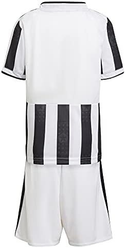 adidas Soccer Juventus 21/22 Yürümeye Başlayan Çocuk Ev Takımı (XX-Küçük) Beyaz / Siyah
