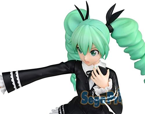 Sega Projesi Diva Arcade Gelecek Ton Hatsune Miku Süper Premium Aksiyon Figürü Koyu Melek, 9