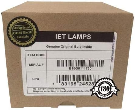 IET Lambaları - Orijinal Orijinal Yedek Ampul/lamba için OEM Konut ile CP-WX8265 Projektör (Güç Philips)