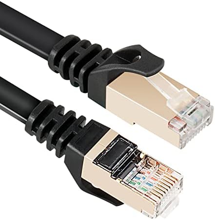 Ethernet Kablosu, VANDESAİL CAT7 Ağ Kablosu RJ45 Yüksek Hızlı STP LAN Kablosu Dizüstü Bilgisayar, Yönlendirici, Anahtar,