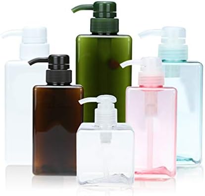 Lurrose Plastik pompa şişesi Sabunluk Şişeleri Losyon şampuanlık Konteyner Şampuan Losyonu için Çok Amaçlı Şişe El sıvı sabun