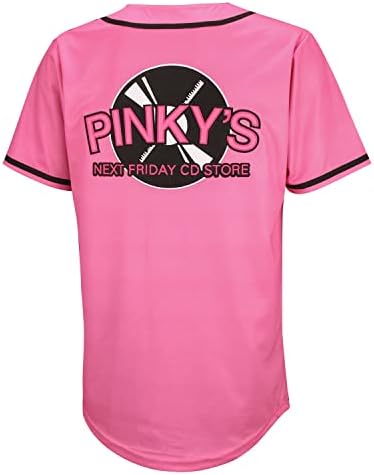 Erkek Pinky Sonraki Cuma Film Beyzbol Forması Gün Gün CD Mağaza Spor Fan Hip Hop Formalar Dikişli
