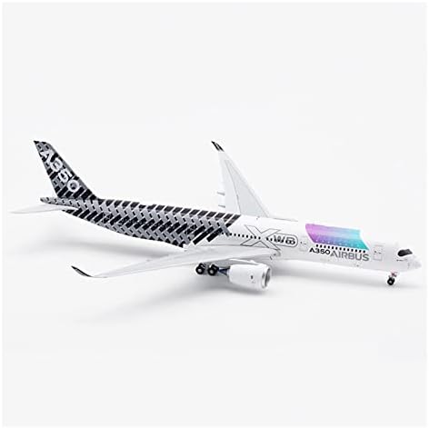 Uçak Modelleri 1: 200 Airbus Orijinal Kaplı A350-900 F-WWCF Pilot Modeli Dekorasyon Braketi Koleksiyonu Hediyelik Eşya Grafik