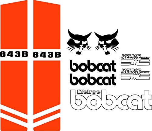 843B Stil C çıkartma kiti Bobcat'e uyar