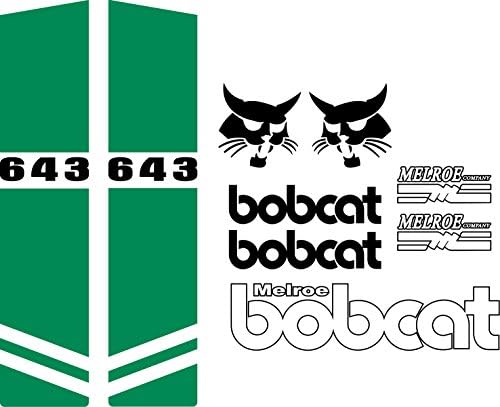 643 Stil C çıkartma kiti Bobcat'e uyar