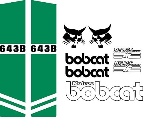 642B Stil C çıkartma kiti Bobcat'e uyar