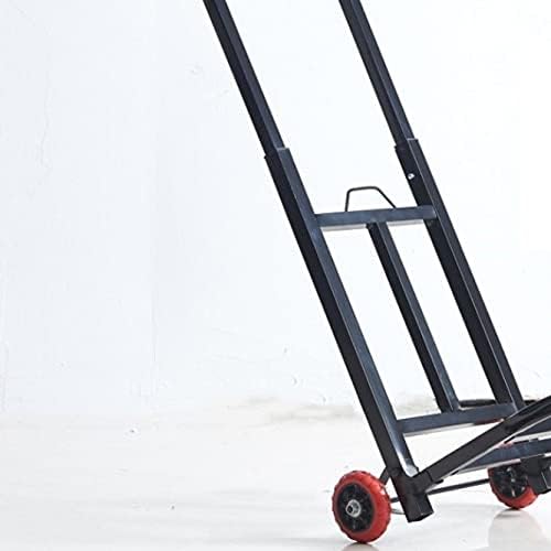 QUESHENG Katlanır Alışveriş Sepeti Çekme Kargo Arabası alışveriş sepeti Taşınabilir Yük Kral Taşıma Küçük Sepeti Çekme Kamyon