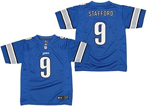 Outerstuff NFL Erkek Gençler (8-20) Matthew Stafford Detroit Aslanları Sınırlı Forma
