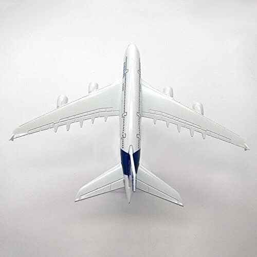 TECKEEN 16 * 10 * 9 CM A380 Uçak Uçak Metal Modeli Diecast Uçak Modeli