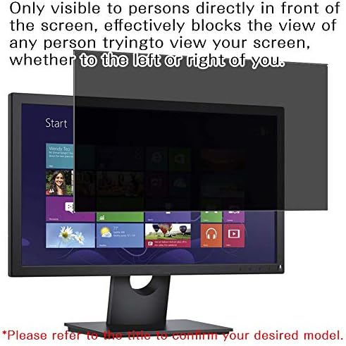 Synvy ekran koruyucu koruyucu ile Uyumlu Dell UltraSharp U3014T 30 Ekran Monitör Anti Casus Filmi Koruyucuları [Temperli