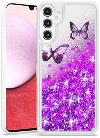 Galaxy A14 5G Telefon Kılıfı Glitter Sıvı için kılıflar, Samsung Galaxy A14 5G Telefon Kılıfı Quicksand Sparkle Ağır Hibrid