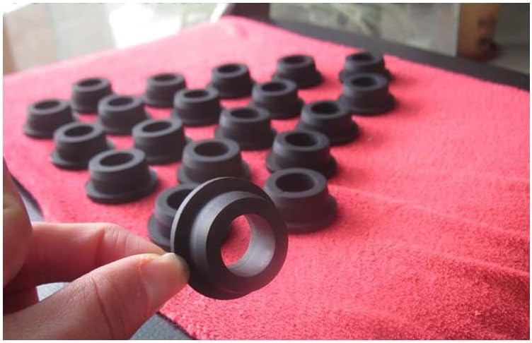 2-5 Adet 5mm-28mm O-ringler Mühürlü Conta Kablolama Korumak Çalılar Boru Yuvarlak İçi Boş silikon kauçuk rondela delik tıpaları