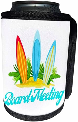 Sörf tahtalarının 3dRose Görüntüsü yönetim kurulu toplantısı - Can Soğutucu Şişe Sargısı (cc-362695-1)