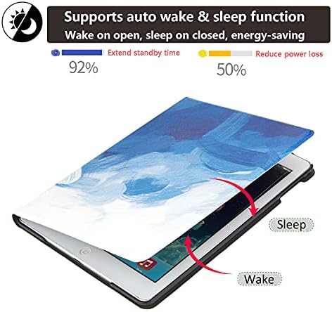 UUcovers iPad Mini 4 Tablet 2015 Kılıf 7.9 inç, kalem ile Akıllı Folio Standı [otomatik Uyku/Uyandırma] PU Deri Sert Geri
