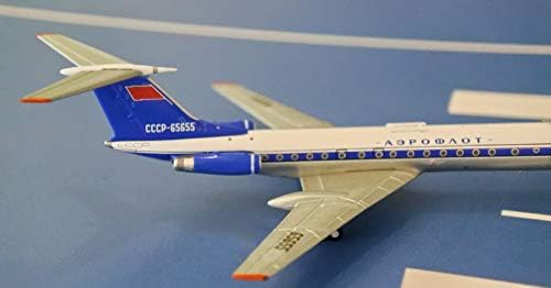 PandaModel Rusya TU-134A Aeroflot CCCP-65655 1/400 pres döküm uçak Model Uçak