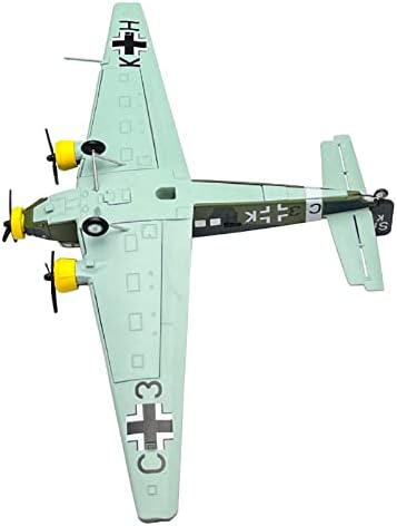 MOUDOAUER 1: 144 Alman Luftwaffe Junkers Ju52 Nakliye uçağı Modeli Simülasyon Uçak Modeli Havacılık Model Uçak Kitleri Toplama