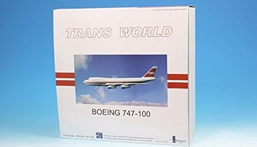 TWA Boeing Anahat Trans Dünya Havayolları Boeing 747-100 Uçak Minyatür Model N93115 Diecast 1: 200 Parça A012-IF741010